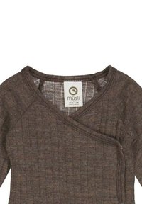 Müsli by GREEN COTTON LANGARM - Body - walnut melange