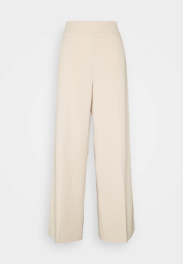 ZETTAIW WIDE PANT - Broek - powder beige