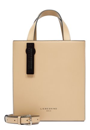 PAPER BICOLOUR-OPTIK - Handtasche - sandstein