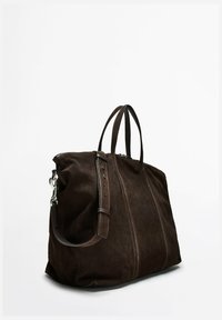 Massimo Dutti Shopping Bag - dark brown