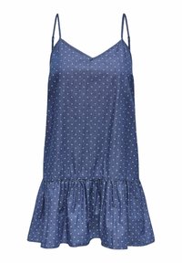 ONLNOVA KURZES - Jeansklänning - medium blue denim