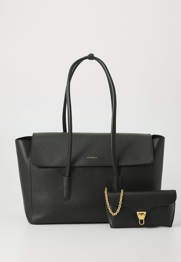 DOUBLE BEAT SET - Tote bag - noir