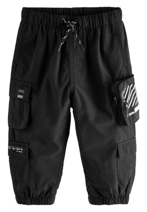 Next MULTI POCKET - Armijas stila bikses - black