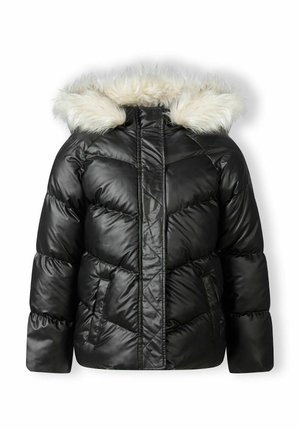 PADDED WITH LINING - Winter coat - black