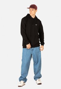 Reell STAPLE TERRY - Hoodie - deep black