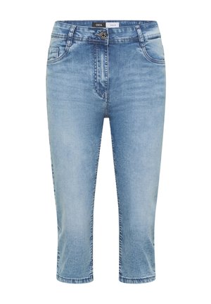 Cecil, HIGH WAIST SLIM FIT CAPRI JEANS - Short en jean - authentic used wash