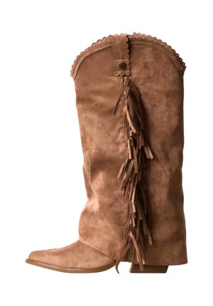 Findlay BOTTES À ZIP FINDLAY - Bottes de cowboy / motard - taupe