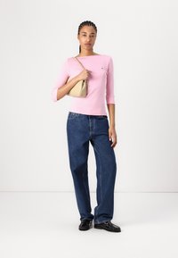 Tommy Hilfiger SLIM CODY BOAT - Long sleeved top - classic pink