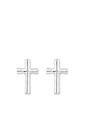 Elli CROSS - Ohrringe - silber