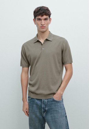 SHORT SLEEVE - Polo - khaki