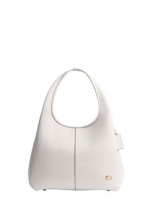 COACH, POLISHED SHOULDER - Käsilaukku - b chalk