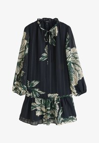 Non sélectionné, black textured floral