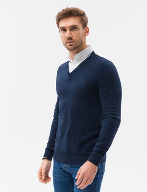 Strickpullover - navy blue