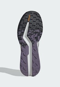 adidas Terrex SOULSTRIDE FLOW - Löparskor terräng - silver   crystal white   lucid lemon