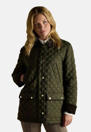 REGULAR FIT - BEATRIX  DIAMOND QUILTED - Übergangsjacke - khaki green