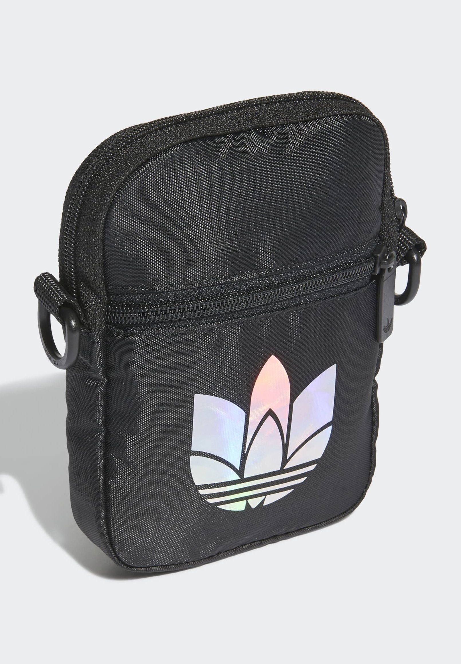 adidas Originals TREFOIL FESTIVAL BAG Skulderveske black adidas Originals Veske Festival Bag Trefoil BlackWhite