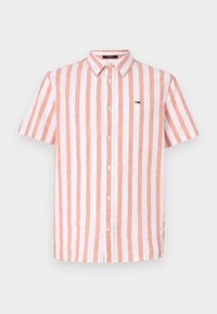 Unselected, ecru/bright vermillion
