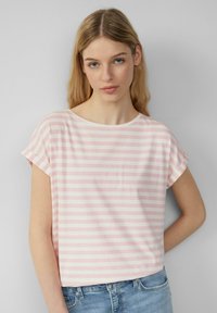 QS T-Shirt print - altrosa