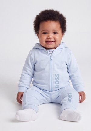 BOSS Kidswear SET - Блуза с дълги ръкави - pale blue