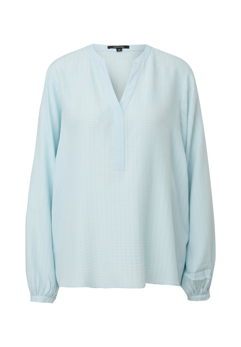 comma Blouse lichtblauw