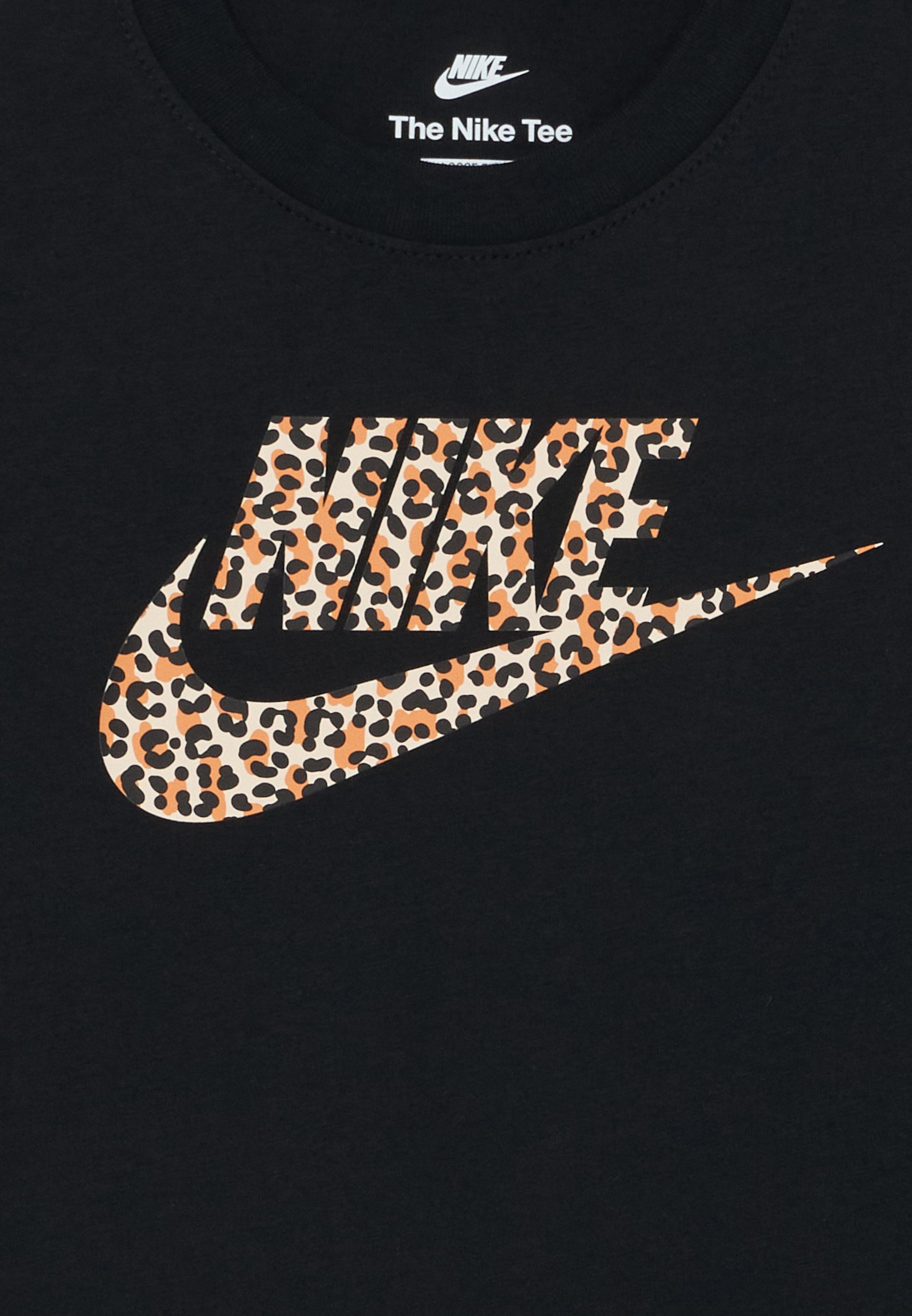 nike t shirt with leopard print