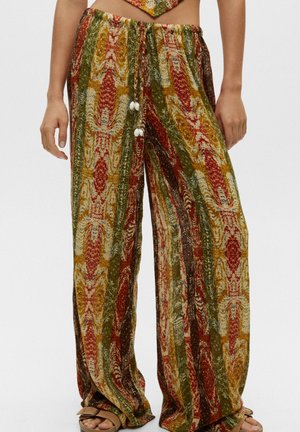 WITH SEASHELL DETAILS - Trousers - multi coloured
