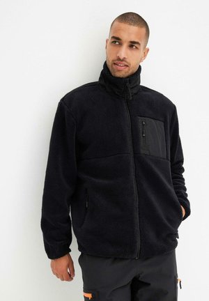 Giacca in pile - black