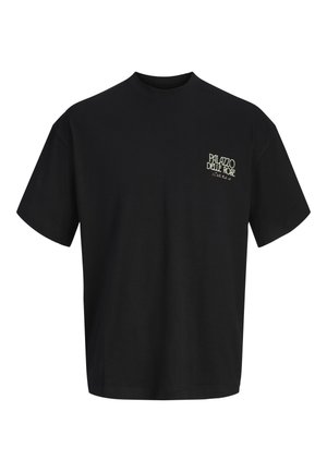 Jack & Jones, JORCOTEDAZUR - Nyomott mintás póló - black