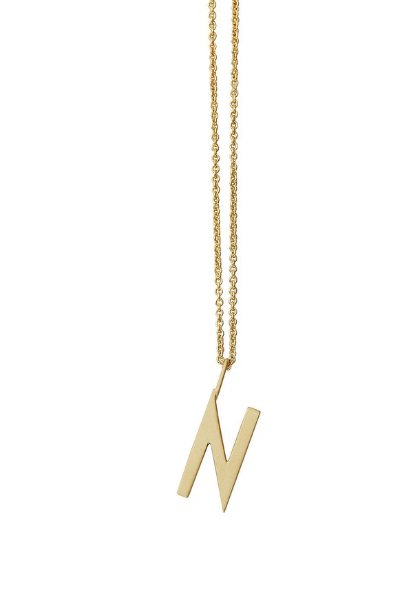 ANHÄNGER GROSS INITIAL GOLD (A-Z) - Charm