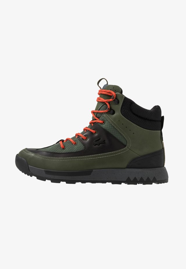 URBAN BREAKER HIGH - Snørestøvletter - dark khaki/black