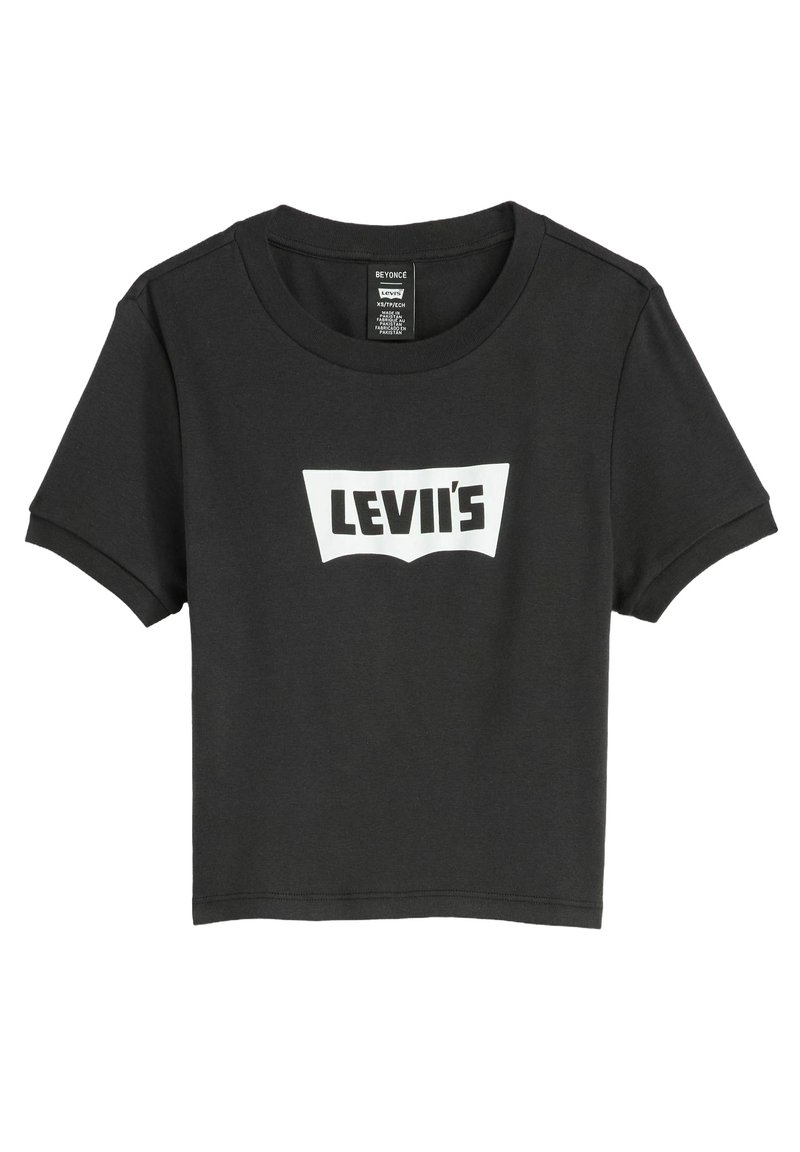 Levi’s® T-shirt print zwart