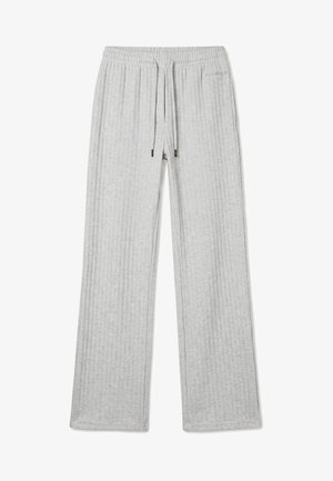 Pegador, ELENA SLIM TRACK PANTS - Παντελόνι φόρμας - cloud grey melange