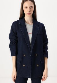 ONLY ONLMATILDA - Jachetă din denim - dark blue denim
