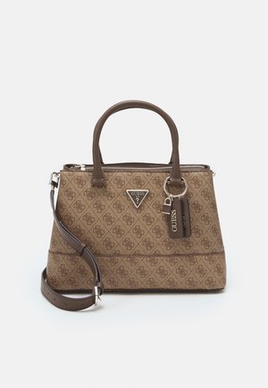 CORDELIA LOGO LUXURY SATCHEL - Handbag - latte brown