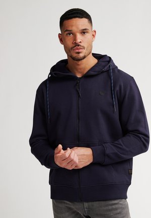 HOODED ZIP SWEATER ROCKFORD - Sudadera con cremallera - royal navy