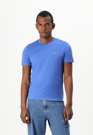 JASPE SLIM - T-shirts - tempo blue