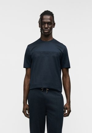 THOMPSON - Tričko s potlačou - dark blue