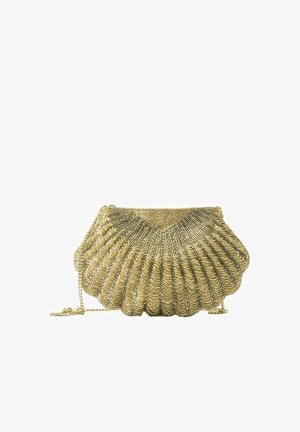 PULL&BEAR, CROSSBODY BAG - Pochette - gold-coloured