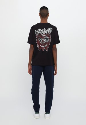 Les Benjamins SHORT SLEEVE TEE UNISEX  - Potiskana majica - noir