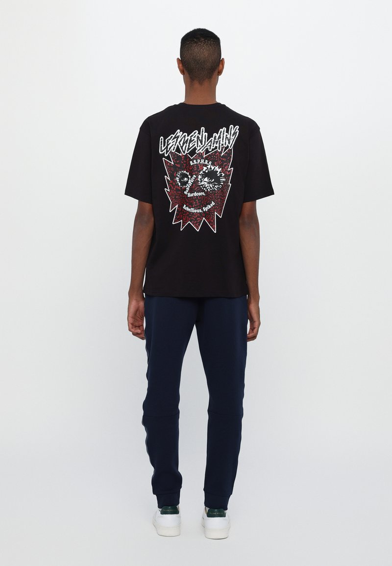 Les Benjamins SHORT SLEEVE TEE UNISEX - Μπλουζάκι με στάμπα - noir