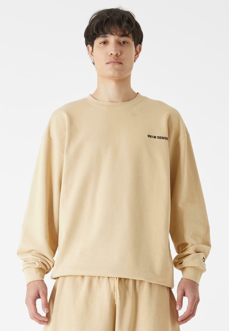 9N1M SENSE ESSENTIAL CREWNECK - Mikina - softmocca