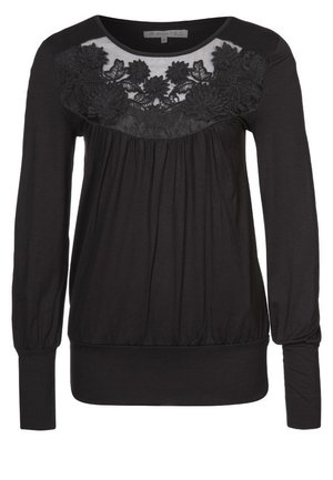 Långärmad tröja - black