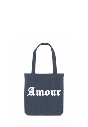 AMOUR GOTH PRINT - Shopper - blue