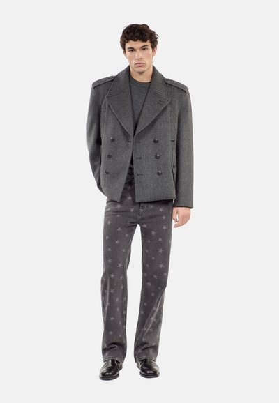 The Kooples Abrigo clásico - black grey