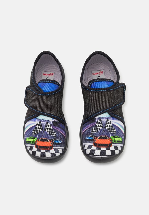 BUBBLE - Hausschuh - schwarz