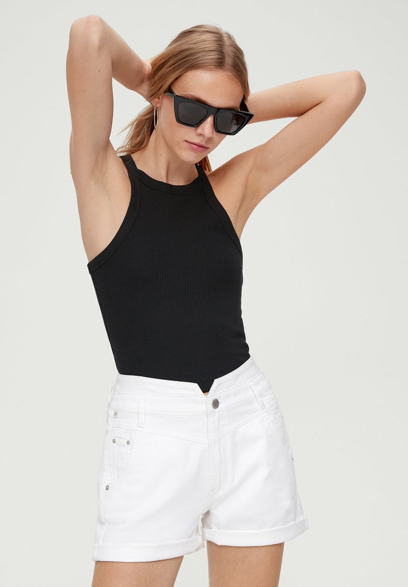 QS AUS STRETCH - Top - schwarz