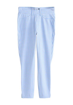 Next, Jegging - blue gingham