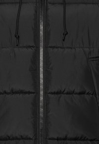 Marc O'Polo DENIM PUFFER JACKET WITH HOOD ZIPPER POCKETS - Casaco de inverno - black