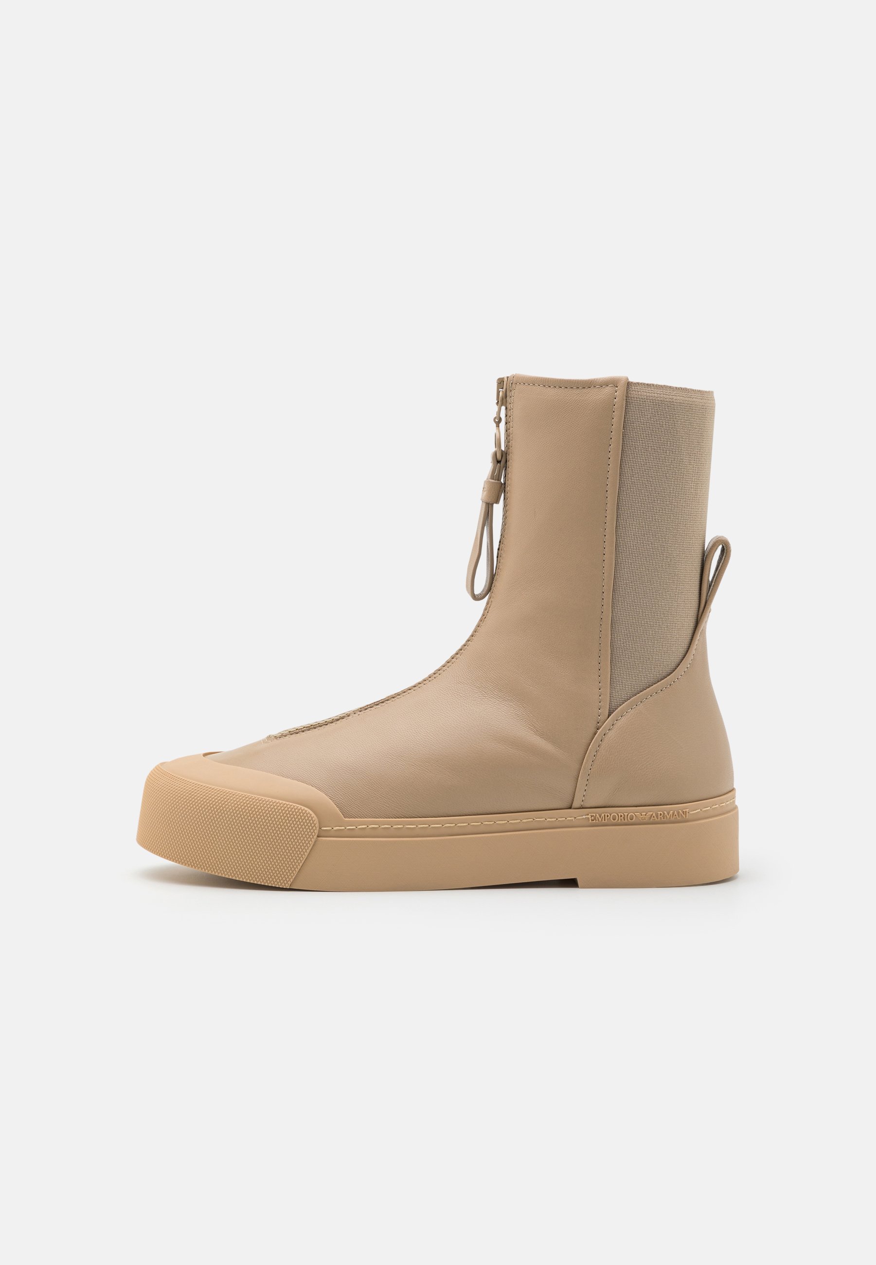 Emporio Armani BOOT - Platform Ankle Boots - Beige - Zalando.Co.Uk
