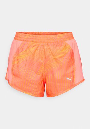 Puma RUN FAVORITE AOP VELOCITY 3" SHORT W - Pantalón corto de deporte - sunset glow/sun stream